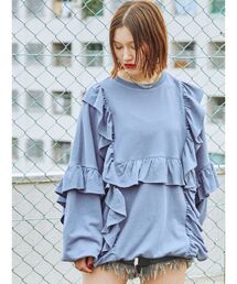 jouetie | マルチフリルプルオーバー【スウェット/トレーナー】(スウェット)