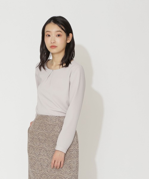 ラインストーンポイントブラウス シャツ ブラウス Natural Beauty Basic ナチュラルビューティーベーシック のファッション通販 Zozotown