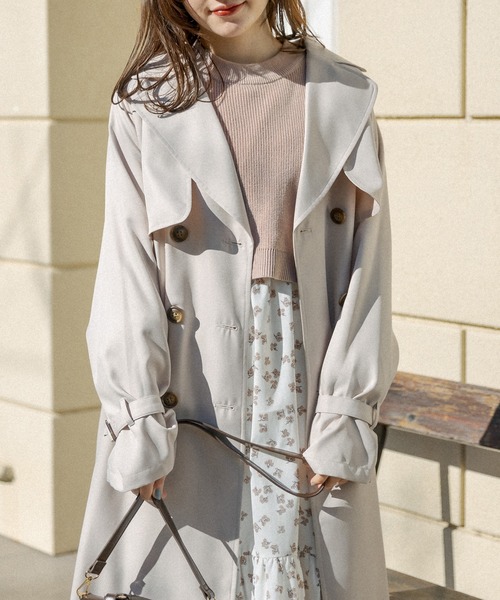 OLIVE des OLIVE（オリーブデオリーブ）の「ニットベスト付ワンピース（ワンピース・レディース・ブラック/ベージュ/ネイビー・FREE）」の12枚目の写真