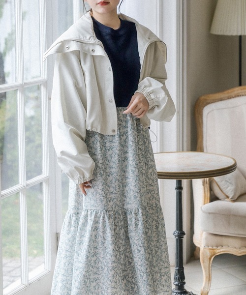 OLIVE des OLIVE（オリーブデオリーブ）の「ニットベスト付ワンピース（ワンピース・レディース・ブラック/ベージュ/ネイビー・FREE）」の7枚目の写真