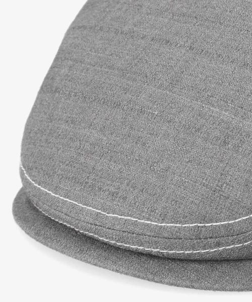 OVERRIDE（オーバーライド）の「OVERRIDE CONTRAST STITCH HUNTING（ハンチング/ベレー帽・メンズ・ブラック/ベージュ/グレー・L(60cm)/M(58cm)）」の15枚目の写真
