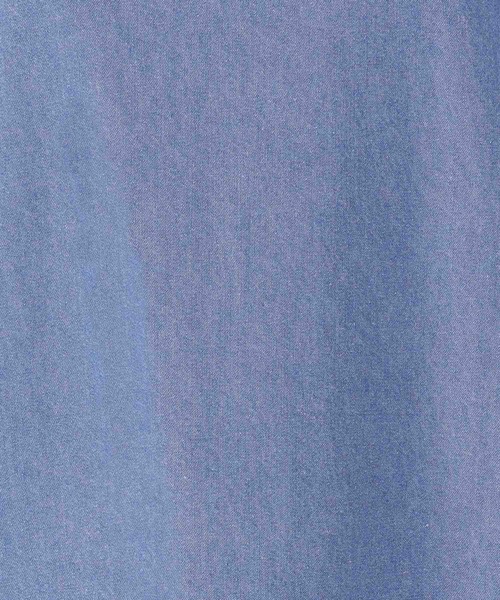 studio CLIP（スタディオクリップ）の「デニムアソートスタンドワンピース（ワンピース・レディース・オフホワイト/カーキ/ライトブルー・MEDIUM/LARGE）」の7枚目の写真