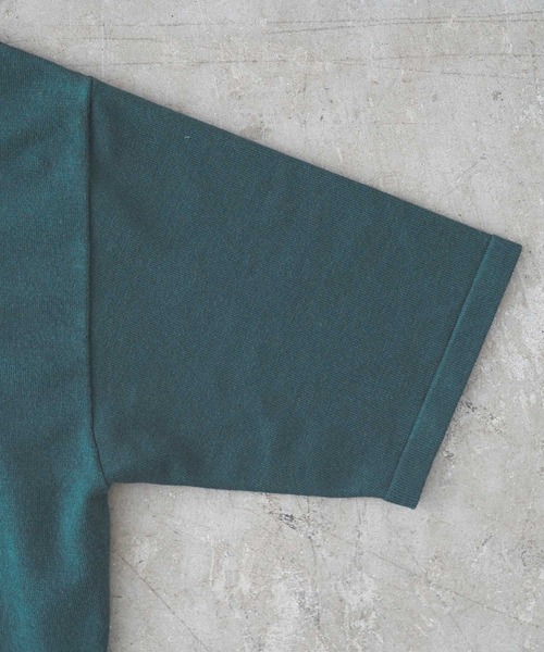 Alpinus（アルピナス）の「Alpinus - high gauge fluffy knit polo shirts /ハイゲージフラフィーニットポロ（ポロシャツ・メンズ・チャコールグレー/グリーン/テラコッタ・SMALL/MEDIUM）」の22枚目の写真