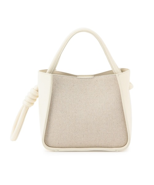 ADAM ET ROPE'（アダムエロペ）の「【一部直営店舗・WEB限定】むすびミニバッグ（ハンドバッグ・レディース・ブラック/オフホワイト/グレー系その他/キャメル・FREE）」の20枚目の写真