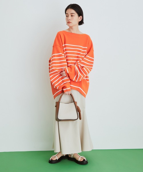 ADAM ET ROPE'（アダムエロペ）の「【一部直営店舗・WEB限定】むすびミニバッグ（ハンドバッグ・レディース・ブラック/オフホワイト/グレー系その他/キャメル・FREE）」の7枚目の写真