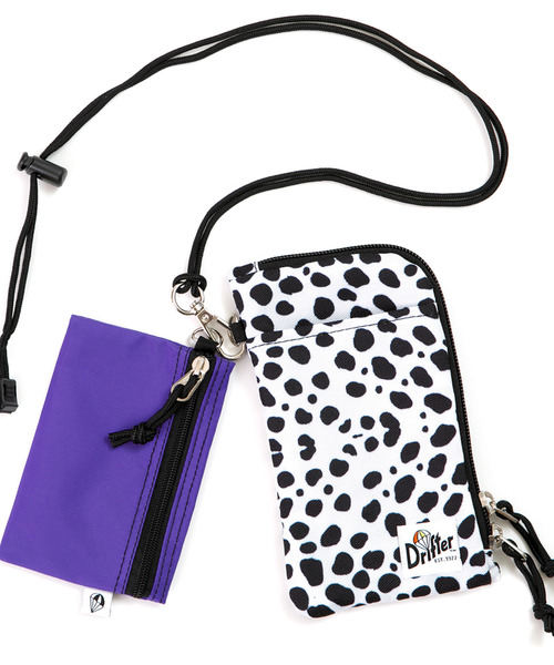 Drifter(ドリフター)の「MINIMAL W POUCH/ミニマルダブルポーチ(ポーチ・レディース・ブラック/ブルー/タン/レオパード/アニマル/ゼブラ/ホワイト系その他/ブルー系その他/ブルー系その他2/グリーン系その他/ブラック系その他2/オレンジ系その他/グリーン系カモフラージュ・FREE)」の13枚目の写真