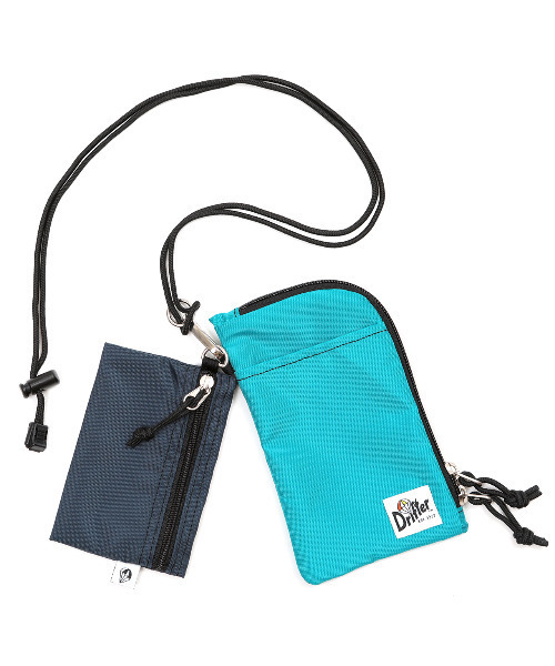 Drifter(ドリフター)の「MINIMAL W POUCH/ミニマルダブルポーチ(ポーチ・レディース・ブラック/ブルー/タン/レオパード/アニマル/ゼブラ/ホワイト系その他/ブルー系その他/ブルー系その他2/グリーン系その他/ブラック系その他2/オレンジ系その他/グリーン系カモフラージュ・FREE)」の8枚目の写真