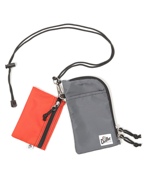 Drifter(ドリフター)の「MINIMAL W POUCH/ミニマルダブルポーチ(ポーチ・レディース・ブラック/ブルー/タン/レオパード/アニマル/ゼブラ/ホワイト系その他/ブルー系その他/ブルー系その他2/グリーン系その他/ブラック系その他2/オレンジ系その他/グリーン系カモフラージュ・FREE)」の20枚目の写真