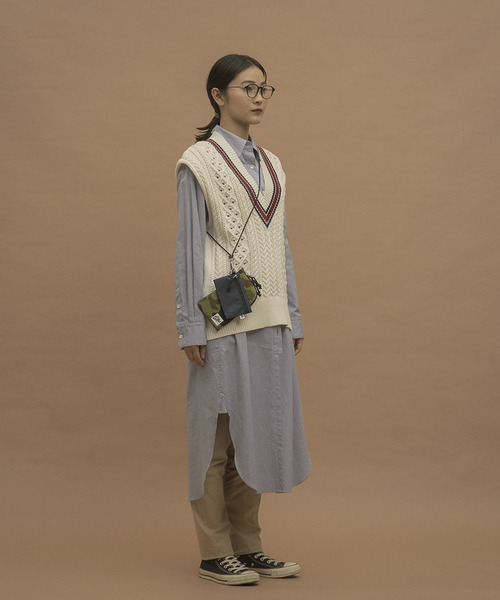 Drifter(ドリフター)の「MINIMAL W POUCH/ミニマルダブルポーチ(ポーチ・レディース・ブラック/ブルー/タン/レオパード/アニマル/ゼブラ/ホワイト系その他/ブルー系その他/ブルー系その他2/グリーン系その他/ブラック系その他2/オレンジ系その他/グリーン系カモフラージュ・FREE)」の17枚目の写真