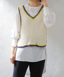 SHENERY | ハンドステッチニットベスト(ベスト)