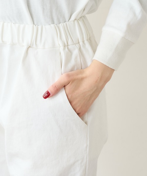 PUAL CE CIN（ピュアルセシン）の「【JAPAN】カツラギストレッチスリムパンツ（その他パンツ・レディース・ホワイト/ベージュ/ネイビー/ナチュラル・FREE）」の18枚目の写真