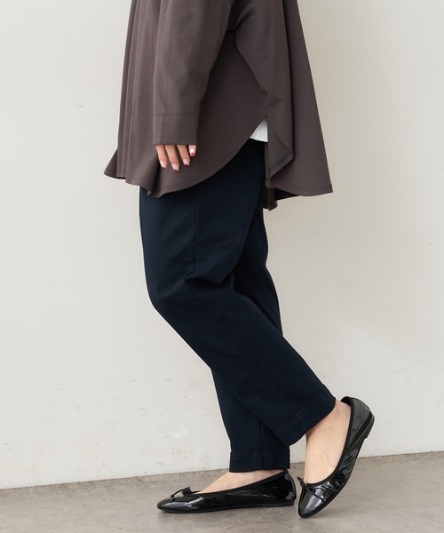 PUAL CE CIN（ピュアルセシン）の「【JAPAN】カツラギストレッチスリムパンツ（その他パンツ・レディース・ホワイト/ベージュ/ネイビー/ナチュラル・FREE）」の20枚目の写真