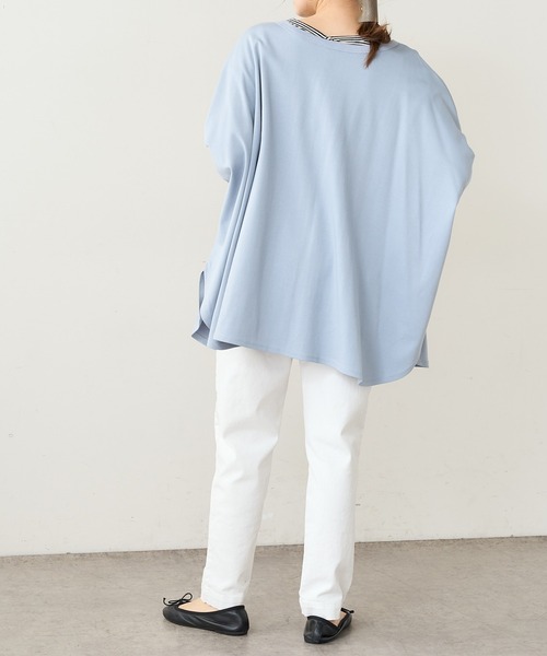 PUAL CE CIN（ピュアルセシン）の「【JAPAN】カツラギストレッチスリムパンツ（その他パンツ・レディース・ホワイト/ベージュ/ネイビー/ナチュラル・FREE）」の19枚目の写真