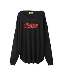 HYSTERIC GLAMOUR | FLARE LOGO オーバーサイズTシャツ(Tシャツ/カットソー)