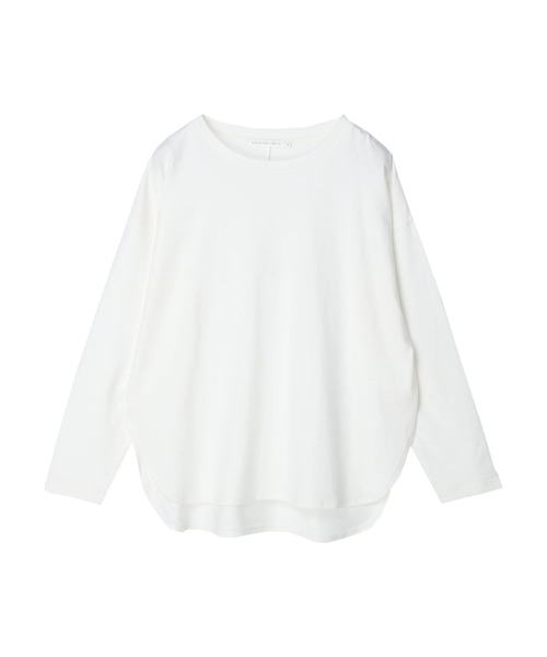 AMERICAN HOLIC（アメリカンホリック）の「バック切り替えカットプルオーバー（Tシャツ/カットソー・レディース・チャコールグレー/オフホワイト・M/L）」の19枚目の写真