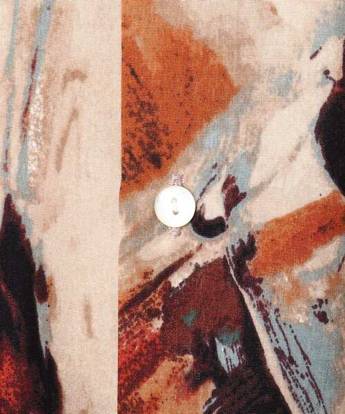 tk.TAKEO KIKUCHI（ティーケータケオキクチ）の「◆レトロ柄シャツ（シャツ/ブラウス・メンズ・ベージュ系3/ネイビー系3/ダークグリーン系3・03/02）」の11枚目の写真