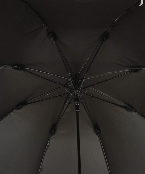 macocca（マコッカ）の「完全遮光 UVカット100% 日傘 晴雨兼用 ジャンプ傘 デザインシリーズ ボタニカル柄（長傘・レディース・ピンク/イエロー/オレンジ/ブルーグリーン・FREE）」の9枚目の写真