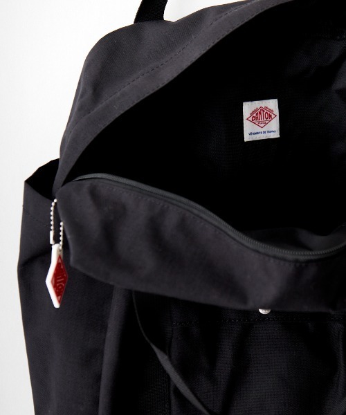 DANTON（ダントン）の「[DANTON/ダントン] CORDURA スクエアバックパック（バックパック/リュック・レディース・ブラック/グレイッシュベージュ・ONE SIZE）」の8枚目の写真