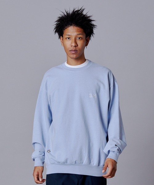 Penguin by Munsingwear（ペンギン バイ マンシングウェア）の「ペンギン バイ マンシングウェア ロサンゼルスアパレル G.M スウェット メンズ ユニセックス ウェア スポーツウェア ゴルフ（スウェット・メンズ・ホワイト/ブルー/ブラウン・S/M/L/XL）」の4枚目の写真