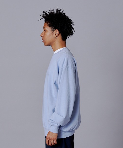 Penguin by Munsingwear（ペンギン バイ マンシングウェア）の「ペンギン バイ マンシングウェア ロサンゼルスアパレル G.M スウェット メンズ ユニセックス ウェア スポーツウェア ゴルフ（スウェット・メンズ・ホワイト/ブルー/ブラウン・S/M/L/XL）」の5枚目の写真