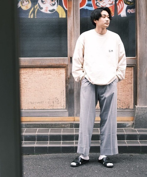 Penguin by Munsingwear（ペンギン バイ マンシングウェア）の「ペンギン バイ マンシングウェア ロサンゼルスアパレル G.M スウェット メンズ ユニセックス ウェア スポーツウェア ゴルフ（スウェット・メンズ・ホワイト/ブルー/ブラウン・S/M/L/XL）」の11枚目の写真