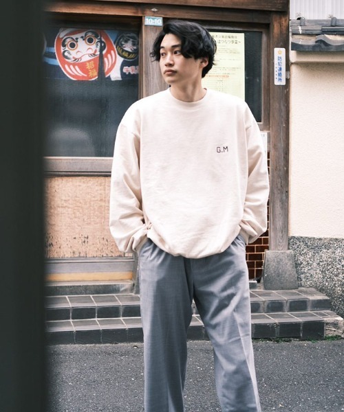 Penguin by Munsingwear（ペンギン バイ マンシングウェア）の「ペンギン バイ マンシングウェア ロサンゼルスアパレル G.M スウェット メンズ ユニセックス ウェア スポーツウェア ゴルフ（スウェット・メンズ・ホワイト/ブルー/ブラウン・S/M/L/XL）」の13枚目の写真