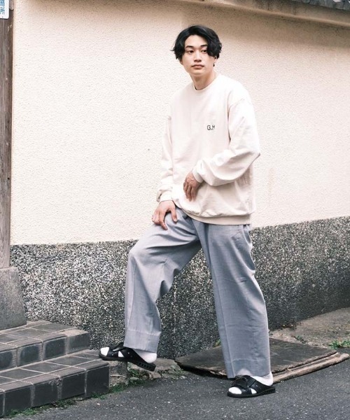 Penguin by Munsingwear（ペンギン バイ マンシングウェア）の「ペンギン バイ マンシングウェア ロサンゼルスアパレル G.M スウェット メンズ ユニセックス ウェア スポーツウェア ゴルフ（スウェット・メンズ・ホワイト/ブルー/ブラウン・S/M/L/XL）」の15枚目の写真