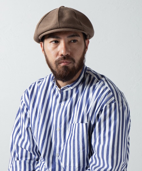 RACAL(ラカル)の「8panel Knit Cas / 8パネルニットキャス(キャスケット・メンズ・チャコールグレー/ブラウン/ネイビー/ベージュ/ブラック・MEDIUM/LARGE)」の4枚目の写真