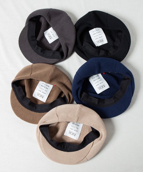 RACAL(ラカル)の「8panel Knit Cas / 8パネルニットキャス(キャスケット・メンズ・チャコールグレー/ブラウン/ネイビー/ベージュ/ブラック・MEDIUM/LARGE)」の9枚目の写真