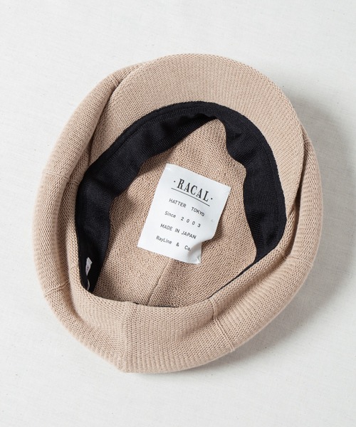 RACAL(ラカル)の「8panel Knit Cas / 8パネルニットキャス(キャスケット・メンズ・チャコールグレー/ブラウン/ネイビー/ベージュ/ブラック・MEDIUM/LARGE)」の12枚目の写真
