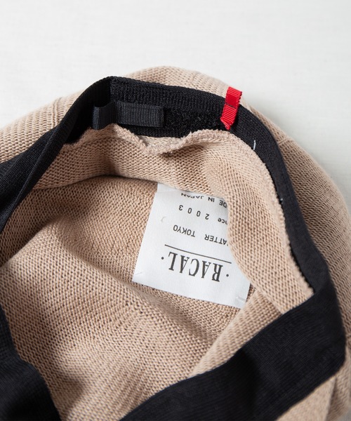 RACAL(ラカル)の「8panel Knit Cas / 8パネルニットキャス(キャスケット・メンズ・チャコールグレー/ブラウン/ネイビー/ベージュ/ブラック・MEDIUM/LARGE)」の13枚目の写真