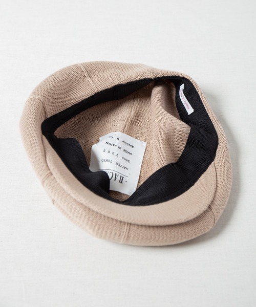 RACAL(ラカル)の「8panel Knit Cas / 8パネルニットキャス(キャスケット・メンズ・チャコールグレー/ブラウン/ネイビー/ベージュ/ブラック・MEDIUM/LARGE)」の14枚目の写真