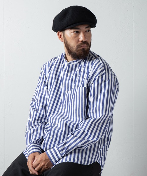 RACAL(ラカル)の「8panel Knit Cas / 8パネルニットキャス(キャスケット・メンズ・チャコールグレー/ブラウン/ネイビー/ベージュ/ブラック・MEDIUM/LARGE)」の20枚目の写真