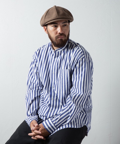 RACAL(ラカル)の「8panel Knit Cas / 8パネルニットキャス(キャスケット・メンズ・チャコールグレー/ブラウン/ネイビー/ベージュ/ブラック・MEDIUM/LARGE)」の22枚目の写真