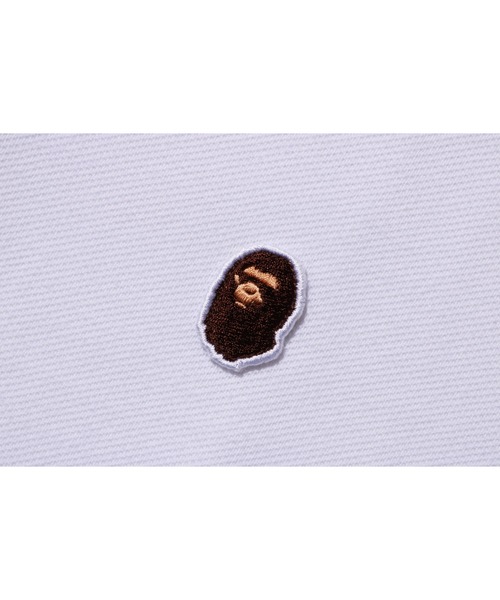 アベイシングエイプ　ポロシャツ　ワンポイント　　ブラック　M A BATHING APE（アベイシングエイプ）の「APE HEAD ONE POINT