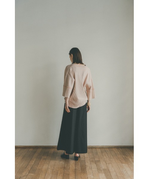 CLANE（クラネ）の「FLARE CHINOS PANTS（チノパンツ・レディース・ベージュ/カーキ系/ブラック・1/2/0）」の10枚目の写真