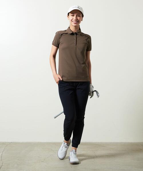 UNITED ARROWS - ＜UNITED ARROWS GOLF ＞ ウィメンズ フリル ポロシャツ UNITED ARROWS GOLF（ユナイテッドアローズゴルフ）の「＜UNITED