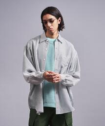 MONKEY TIME | ＜monkey time＞ WASH CUPRO STRIPE SHIRT/シャツ(シャツ/ブラウス)