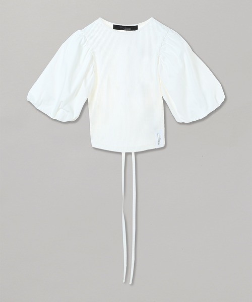 rokh（ロク）の「rokh OPEN BACK PUFF SLEEVE TOP R0CA196（シャツ 