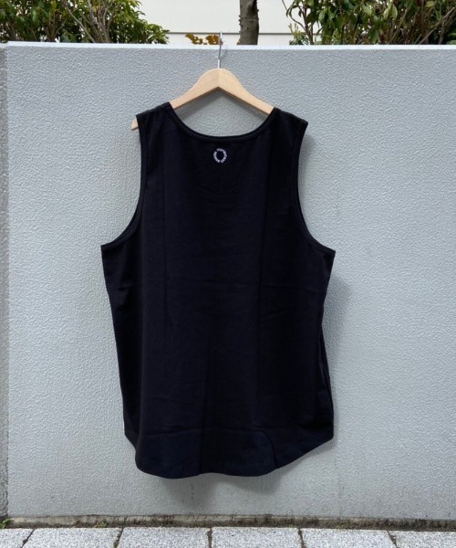 MANASTASH(マナスタッシュ)の「MANASTASH/マナスタッシュ MS Circle logo tanktop MSサークルロゴタンクトップ(タンクトップ・メンズ・ホワイト/ブラック・MEDIUM/LARGE)」の7枚目の写真