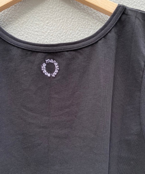 MANASTASH(マナスタッシュ)の「MANASTASH/マナスタッシュ MS Circle logo tanktop MSサークルロゴタンクトップ(タンクトップ・メンズ・ホワイト/ブラック・MEDIUM/LARGE)」の18枚目の写真