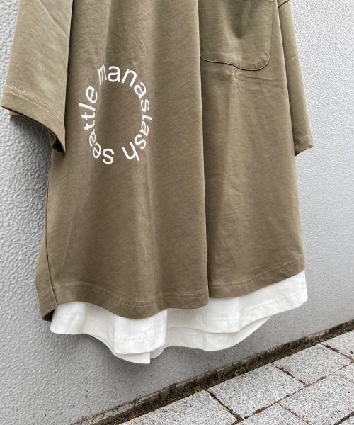 MANASTASH(マナスタッシュ)の「MANASTASH/マナスタッシュ MS Circle logo tanktop MSサークルロゴタンクトップ(タンクトップ・メンズ・ホワイト/ブラック・MEDIUM/LARGE)」の8枚目の写真