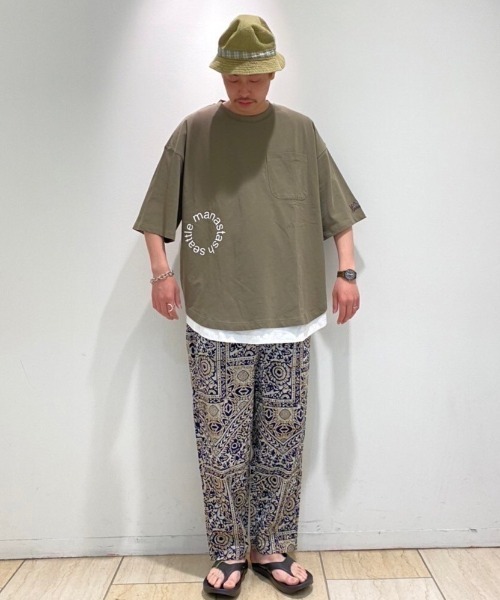 MANASTASH(マナスタッシュ)の「MANASTASH/マナスタッシュ MS Circle logo tanktop MSサークルロゴタンクトップ(タンクトップ・メンズ・ホワイト/ブラック・MEDIUM/LARGE)」の19枚目の写真