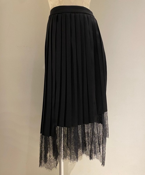ADDICT NOIR（アディクトノアー）の「ADDICT NOIR/アディクト ノアー/レーススカート（スカート・レディース・ブラック・FREE）」の4枚目の写真
