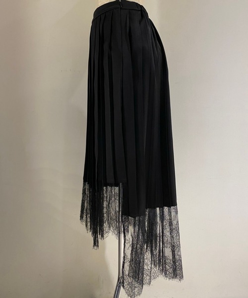 ADDICT NOIR（アディクトノアー）の「ADDICT NOIR/アディクト ノアー/レーススカート（スカート・レディース・ブラック・FREE）」の5枚目の写真