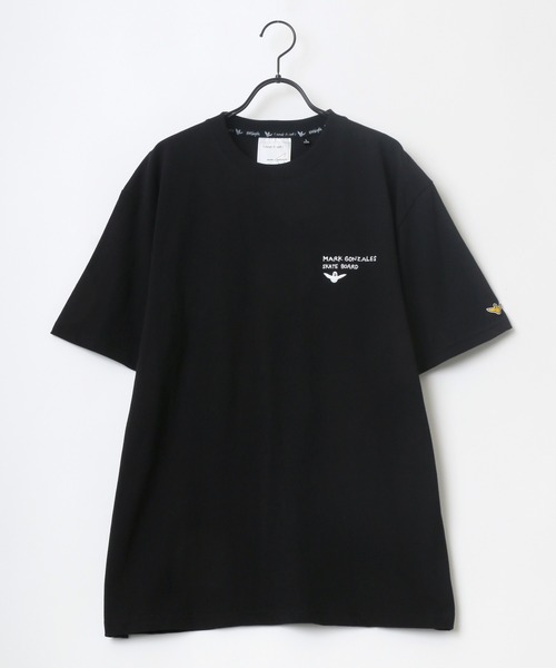 (What it isNt)ART BY MARKGONZALES(ワットイットイズント)の「(What it isNt) ART BY MARKGONZALES/(ワットイットイズント) アートバイマークゴンザレス ビッグシルエット バックプリント カレッジ グラフィック イラスト Tシャツ(Tシャツ/カットソー・メンズ・ホワイト/ライトグレー/ブラック・M/L/XL)」の17枚目の写真