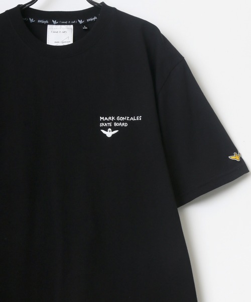 (What it isNt)ART BY MARKGONZALES(ワットイットイズント)の「(What it isNt) ART BY MARKGONZALES/(ワットイットイズント) アートバイマークゴンザレス ビッグシルエット バックプリント カレッジ グラフィック イラスト Tシャツ(Tシャツ/カットソー・メンズ・ホワイト/ライトグレー/ブラック・M/L/XL)」の21枚目の写真