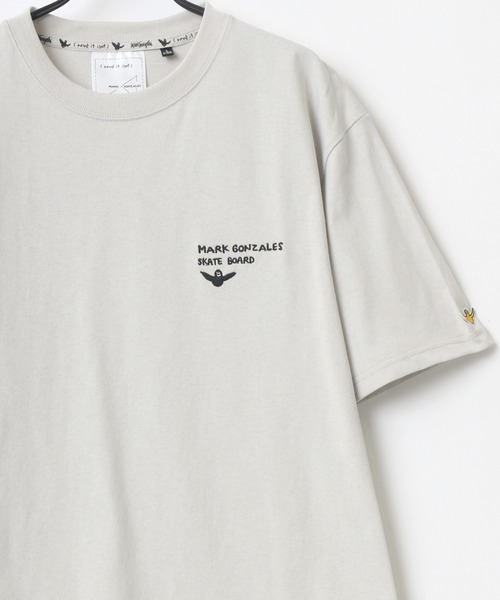 (What it isNt)ART BY MARKGONZALES(ワットイットイズント)の「(What it isNt) ART BY MARKGONZALES/(ワットイットイズント) アートバイマークゴンザレス ビッグシルエット バックプリント カレッジ グラフィック イラスト Tシャツ(Tシャツ/カットソー・メンズ・ホワイト/ライトグレー/ブラック・M/L/XL)」の20枚目の写真