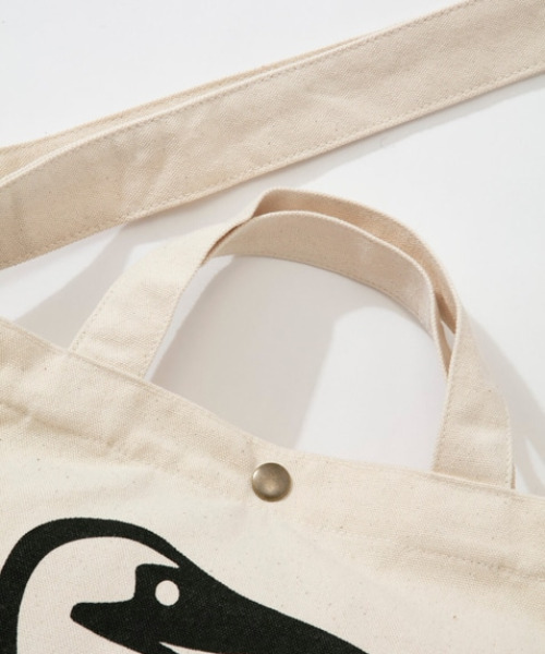 CHUMS（チャムス）の「CHUMS/チャムス ショルダーバック ブービーキャンバスショルダー CH60-2557（ショルダーバッグ・メンズ・マルチ/ブラック/ホワイト・FREE）」の15枚目の写真