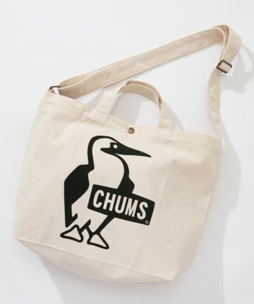 CHUMS（チャムス）の「CHUMS/チャムス ショルダーバック ブービーキャンバスショルダー CH60-2557（ショルダーバッグ・メンズ・マルチ/ブラック/ホワイト・FREE）」の6枚目の写真